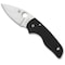 Spyderco 2024 Spyderco Lil' Native G-10 Black Compression Lock Plain SPY-C230GP - alternate 2